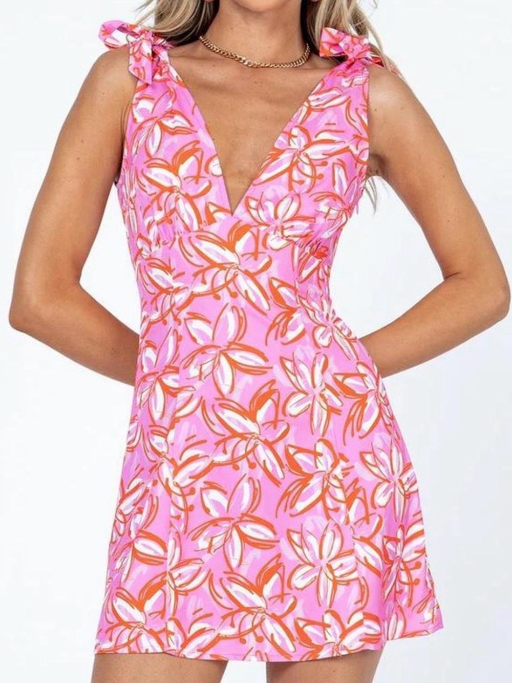 Floral princess polly dress